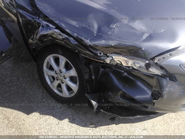 4T4BE46K48R019439 - 2008 TOYOTA CAMRY CE/LE/XLE/SE BLACK photo 6