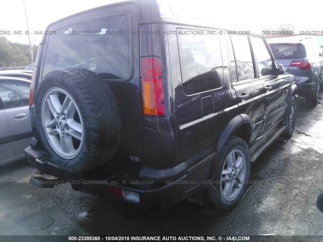 SALTW16483A789906 - 2003 LAND ROVER DISCOVERY II SE BLACK photo 4