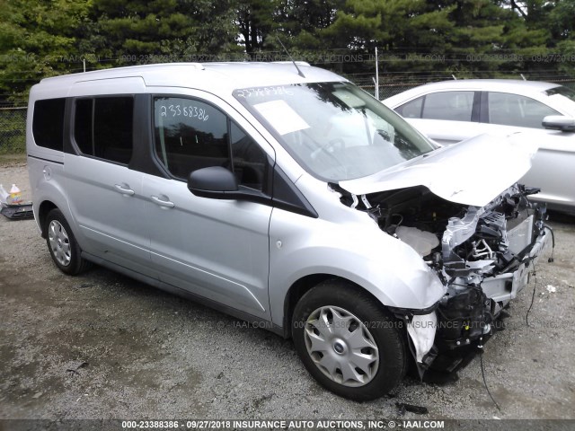 NM0GS9F72J1363572 - 2018 FORD TRANSIT CONNECT XLT SILVER photo 1