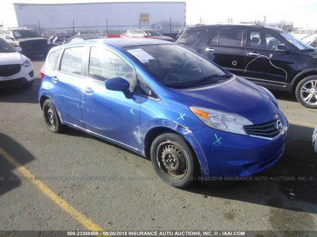 3N1CE2CP4GL358303 - 2016 NISSAN VERSA NOTE S/S PLUS/SV/SL/SR BLUE photo 1