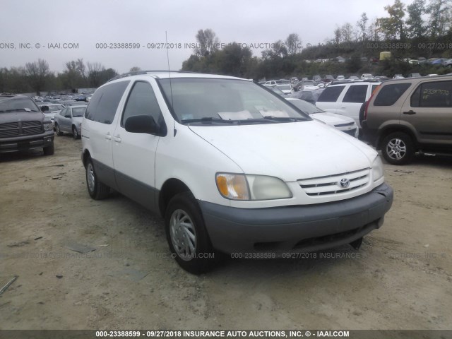 4T3ZF13C52U419784 - 2002 TOYOTA SIENNA LE/XLE WHITE photo 1