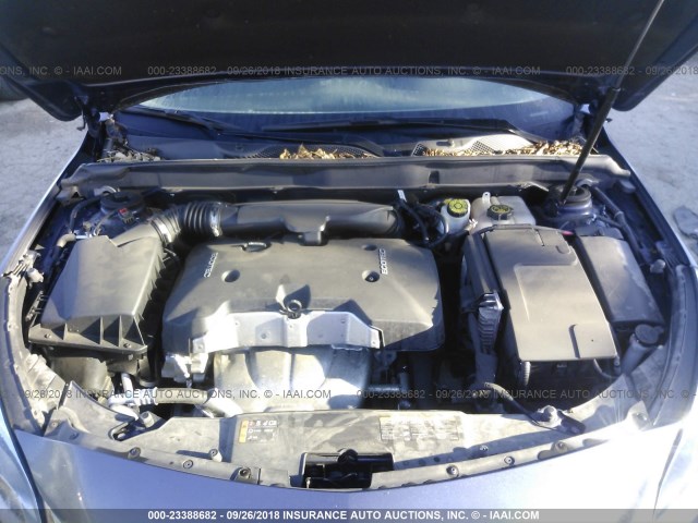 1G11B5SL5FF273016 - 2015 CHEVROLET MALIBU LS ნაცრისფერი ფოტო 10