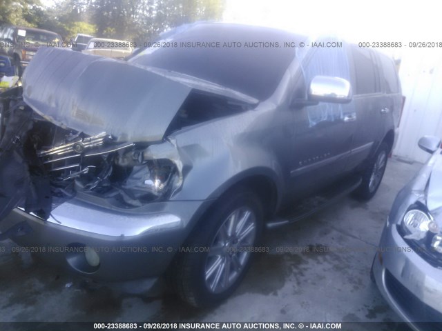 1A8HX58267F562082 - 2007 CHRYSLER ASPEN LIMITED GRAY photo 2