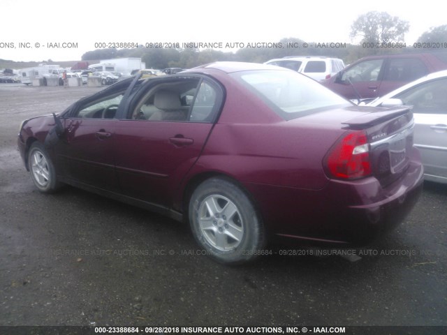 1G1ZT54894F211298 - 2004 CHEVROLET MALIBU LS 栗色 照片 3