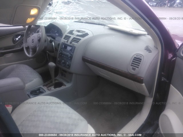 1G1ZT54894F211298 - 2004 CHEVROLET MALIBU LS 栗色 照片 5