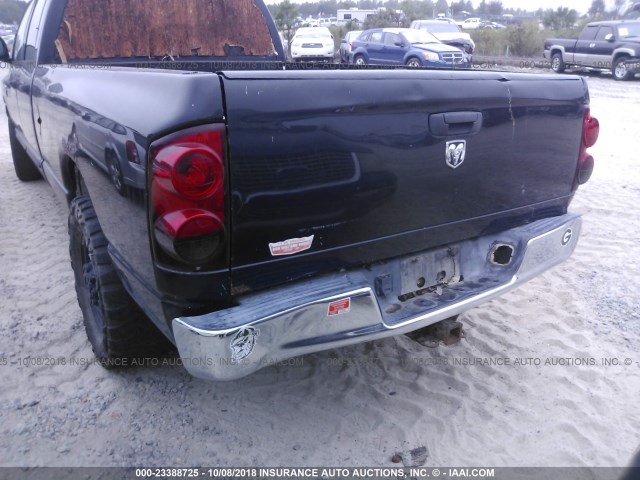 3D7KR28D97G817514 - 2007 DODGE RAM 2500 ST/SLT 黑色 照片 6