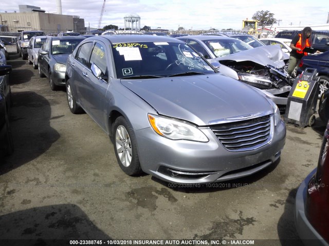 1C3CCBCG0DN737351 - 2013 CHRYSLER 200 LIMITED GRAY photo 1
