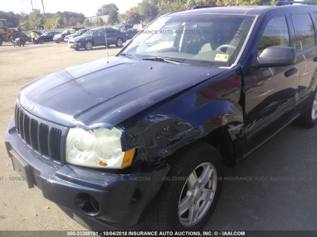 1J4GS48K16C109851 - 2006 JEEP GRAND CHEROKEE LAREDO/COLUMBIA/FREEDOM 蓝色 照片 6