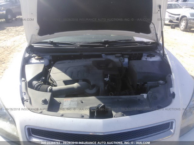 1G1ZC5E03CF175597 - 2012 CHEVROLET MALIBU 1LT თეთრი ფოტო 10