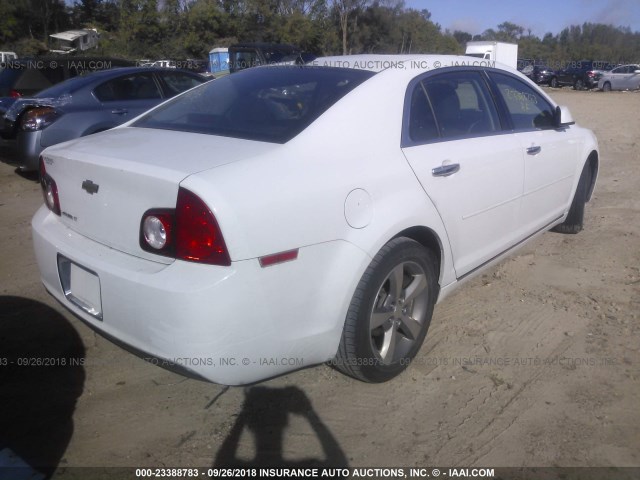 1G1ZC5E03CF175597 - 2012 CHEVROLET MALIBU 1LT თეთრი ფოტო 4