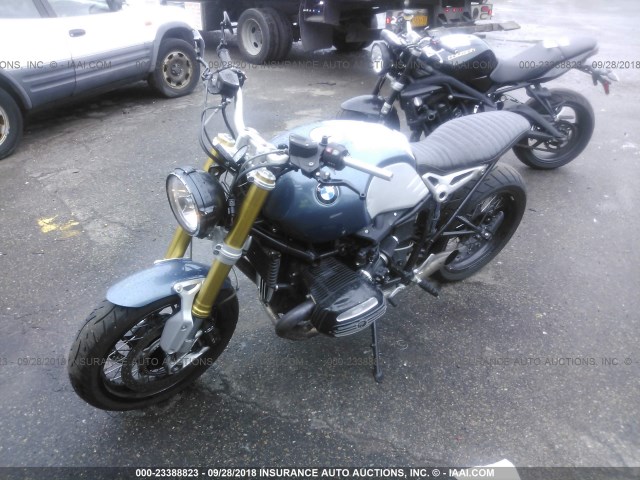 WB10A1603GZ615400 - 2016 BMW R NINE T BLUE photo 2