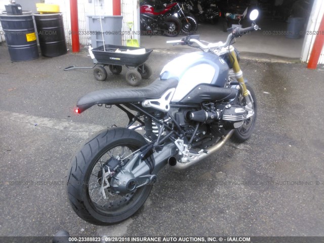 WB10A1603GZ615400 - 2016 BMW R NINE T BLUE photo 4