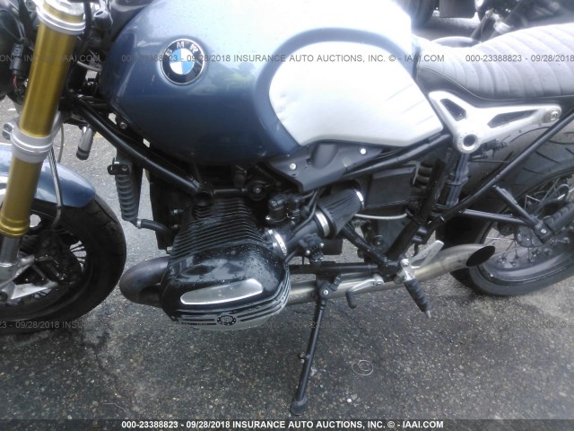 WB10A1603GZ615400 - 2016 BMW R NINE T BLUE photo 9
