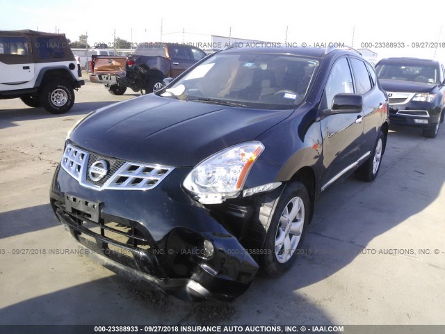 JN8AS5MV5BW287292 - 2011 NISSAN ROGUE S/SV/KROM BLACK photo 2