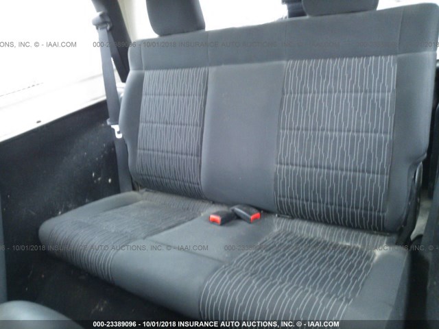 1J4AA2D12BL614253 - 2011 JEEP WRANGLER SPORT მწვანე ფოტო 8