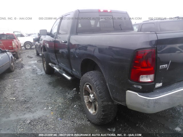 3C6TR5DT4EG240988 - 2014 RAM 2500 SLT BLACK photo 3