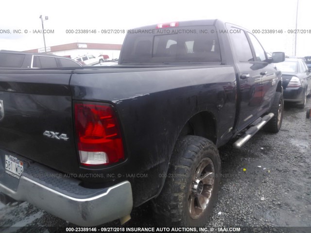 3C6TR5DT4EG240988 - 2014 RAM 2500 SLT BLACK photo 4