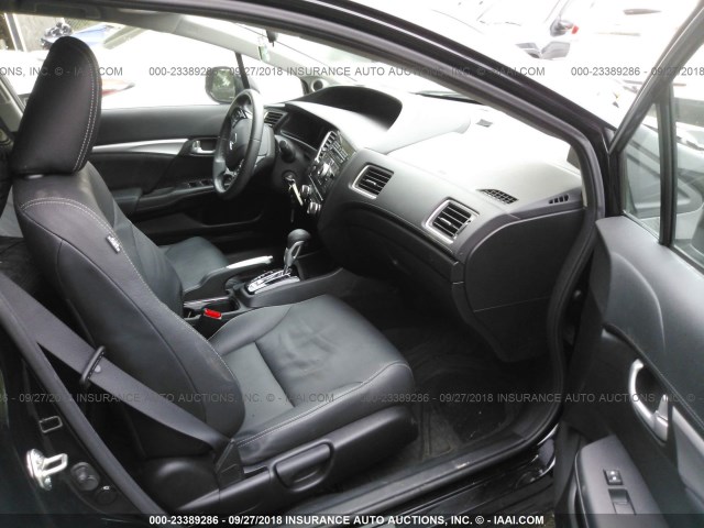 19XFB2F91DE279803 - 2013 HONDA CIVIC EXL 黑色 照片 5