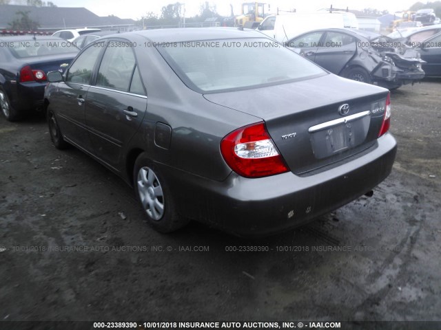 JTDBE32K520132040 - 2002 TOYOTA CAMRY LE/XLE/SE Boz foto 3