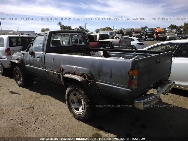 JT4VN64N3J0003749 - 1988 TOYOTA PICKUP LONG BED VN64 DLX BLUE photo 3