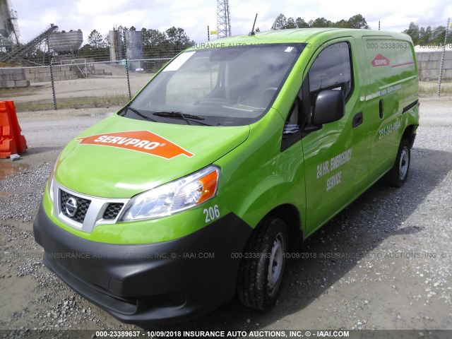 3N6CM0KN7HK695427 - 2017 NISSAN NV200 2.5S/2.5SV GREEN photo 2