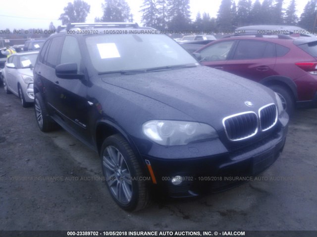 5UXZV4C53BL738785 - 2011 BMW X5 XDRIVE35I Dark Blue photo 1