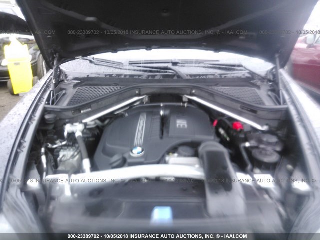 5UXZV4C53BL738785 - 2011 BMW X5 XDRIVE35I Dark Blue photo 10