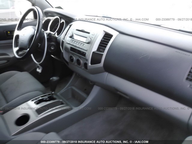 5TEJU62N37Z466147 - 2007 TOYOTA TACOMA DOUBLE CAB PRERUNNER WHITE photo 5