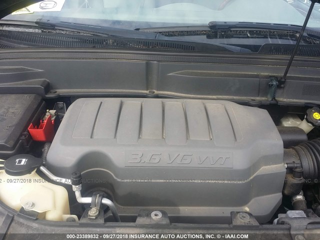 5GAEV23788J149047 - 2008 BUICK ENCLAVE CXL მუქი ლურჯი ფოტო 10