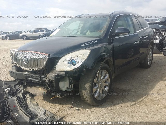 5GAEV23788J149047 - 2008 BUICK ENCLAVE CXL მუქი ლურჯი ფოტო 2
