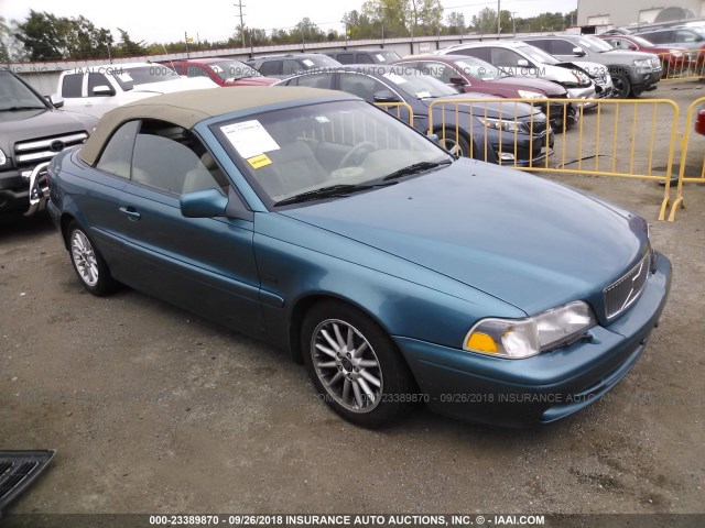 YV1NC5670WJ000379 - 1998 VOLVO C70 TURBO GREEN photo 1