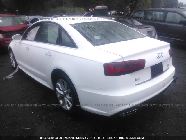 WAUG3AFC1JN050579 - 2018 AUDI A6 PREMIUM PLUS WHITE photo 3