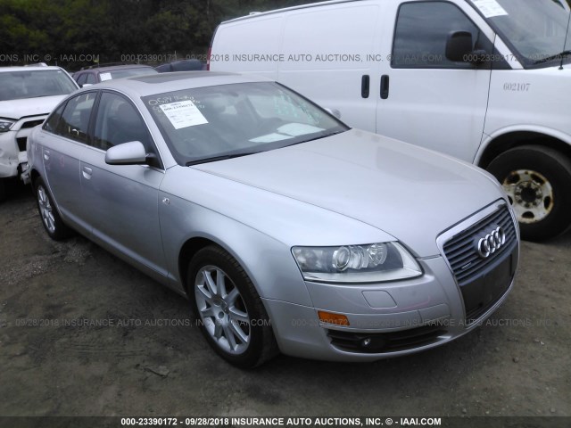 WAUDG74F75N091375 - 2005 AUDI A6 3.2 QUATTRO SILVER photo 1