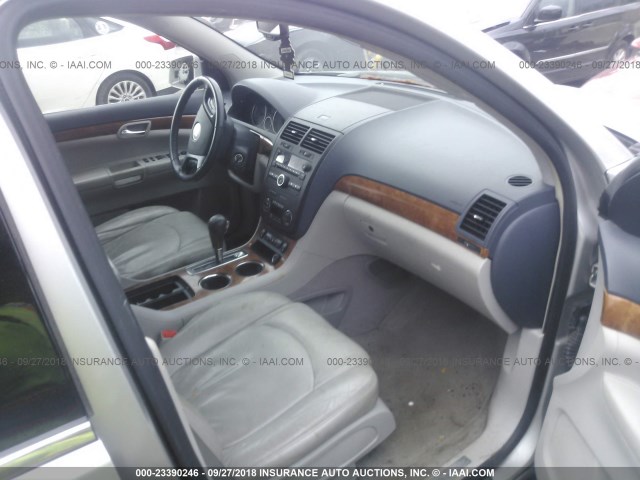 5GZEV23778J190220 - 2008 SATURN OUTLOOK XR Gümüş foto 5
