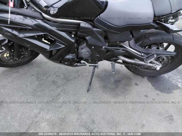 JKAEXEE14CDA06443 - 2012 KAWASAKI EX650 EC BLACK photo 9