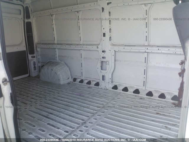 3C6URVHD0EE127638 - 2014 RAM PROMASTER 3500 3500 HIGH WHITE photo 8