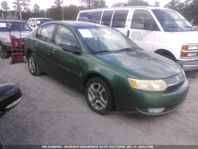 1G8AL52F04Z101366 - 2004 SATURN ION LEVEL 3 GREEN photo 1