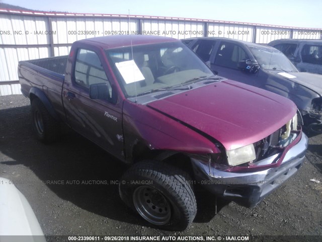 1N6DD21Y2WC315411 - 1998 NISSAN FRONTIER XE RED photo 1