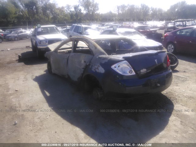 1G2ZG57B784304538 - 2008 PONTIAC G6 SE Dark Blue photo 3