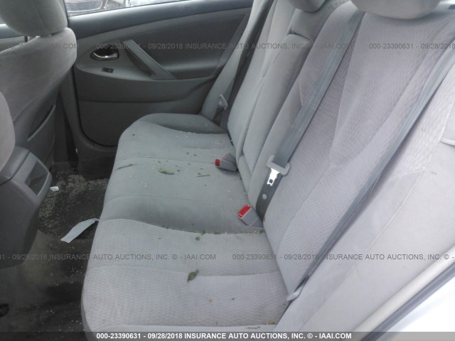 4T1BF3EK4AU051834 - 2010 TOYOTA CAMRY SE/LE/XLE 银色 照片 8