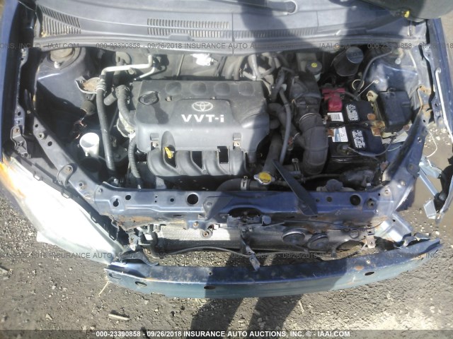 JTKKT624665014007 - 2006 TOYOTA SCION XA ლურჯი ფოტო 10