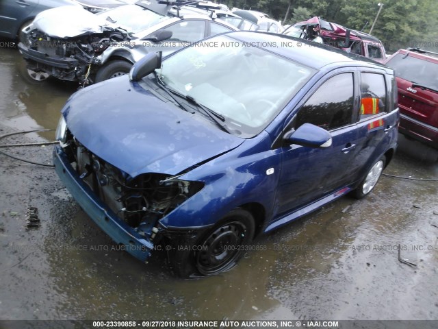JTKKT624665014007 - 2006 TOYOTA SCION XA ლურჯი ფოტო 2