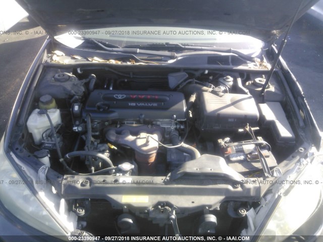 4T1BE32K05U389213 - 2005 TOYOTA CAMRY LE/XLE/SE Қара фото 10