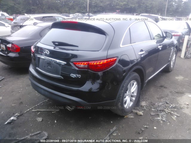 JN8CS1MU3GM671180 - 2016 INFINITI QX70 BLACK photo 4