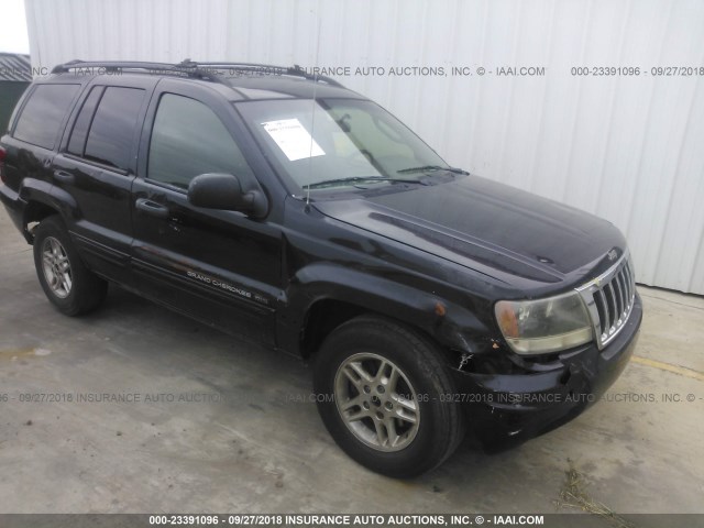 1J4GX48S54C385819 - 2004 JEEP GRAND CHEROKEE LAREDO/COLUMBIA/FREEDOM 黑色 照片 1