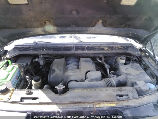 1N6AA07B25N573305 - 2005 NISSAN TITAN XE/SE/LE GREEN photo 10
