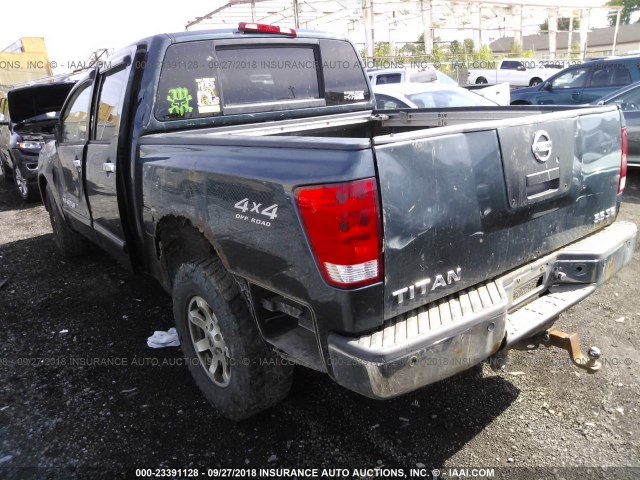 1N6AA07B25N573305 - 2005 NISSAN TITAN XE/SE/LE GREEN photo 3