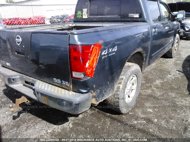 1N6AA07B25N573305 - 2005 NISSAN TITAN XE/SE/LE GREEN photo 4