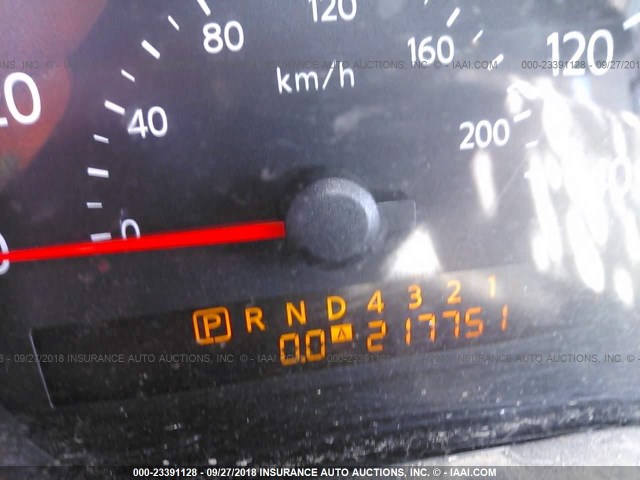 1N6AA07B25N573305 - 2005 NISSAN TITAN XE/SE/LE GREEN photo 7