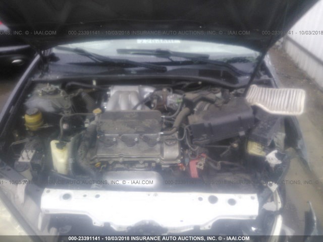 4T1BF32K52U514229 - 2002 TOYOTA CAMRY LE/XLE/SE GREEN photo 10